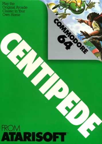 Centipede cover art for Commodore 64