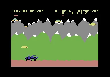 Moon Patrol screenshot