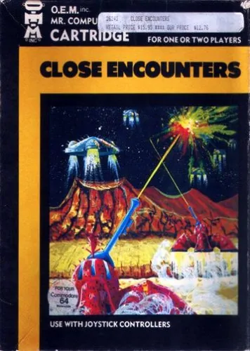 Close Encounters of the Worst Kind cover art for Commodore 64