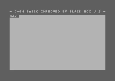 Black Box title screen