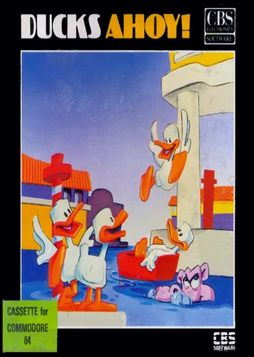 Ducks Ahoy! cover art for Commodore 64