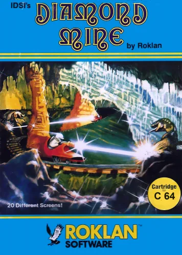Diamond Mine cover art for Commodore 64