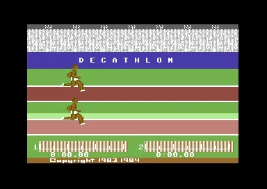 The Activision Decathlon title screen