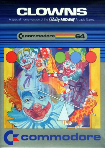 Clowns (Japan) (v01) (MAX) cover art for Commodore 64