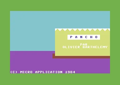 Pancho title screen