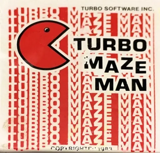 Turbo Maze Man cover art for Commodore 64