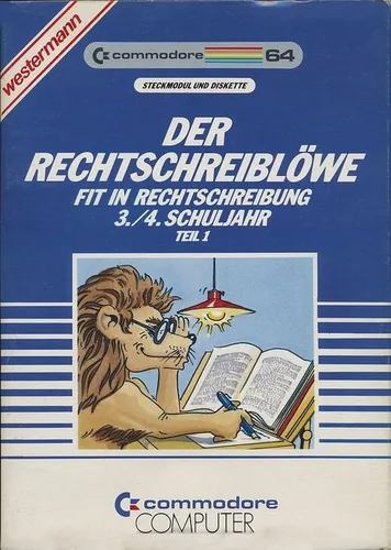 Rechtschreiblowe, Der - Fit in Rechtschreibung - 3.-4. Schuljahr cover art for Commodore 64