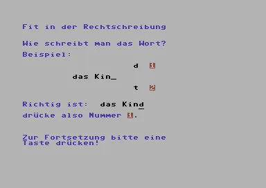 Rechtschreiblowe, Der - Fit in Rechtschreibung - 3.-4. Schuljahr title screen