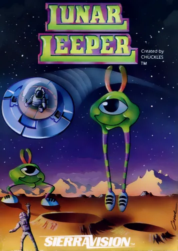 Lunar Leeper cover art for Commodore 64