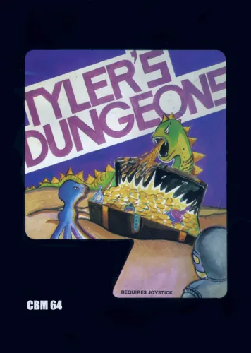 Tyler's Dungeons cover art for Commodore 64
