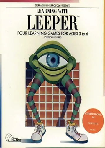 Learning with Leeper cover art for Commodore 64