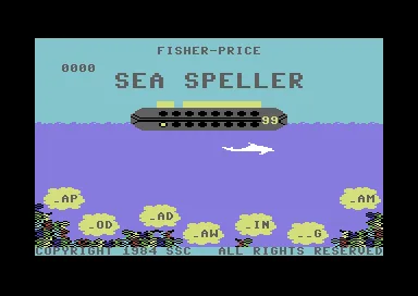 Sea Speller title screen