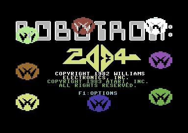 Robotron - 2084 title screen