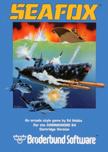 Seafox cover art for Commodore 64