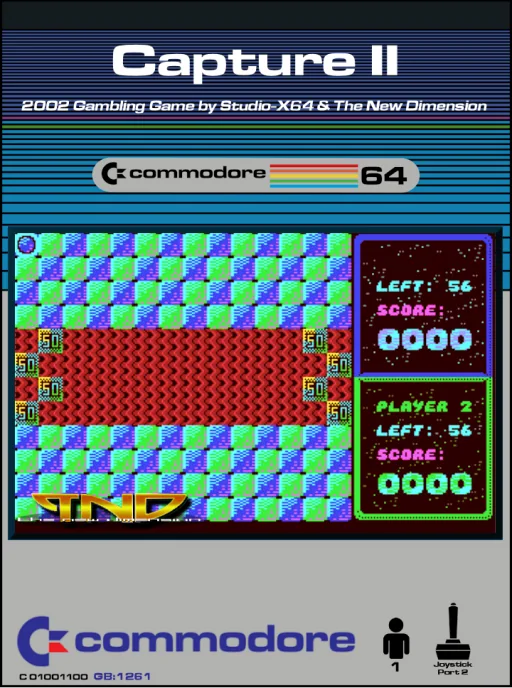 Capture 2 cover art for Commodore 64