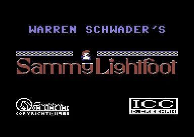 Sammy Lightfoot title screen