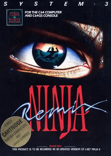 Ninja Remix cover art for Commodore 64