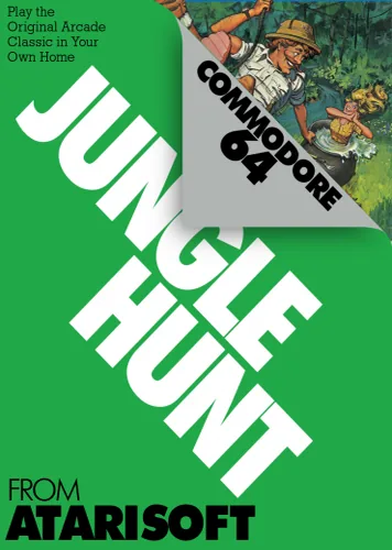 Jungle Hunt cover art for Commodore 64