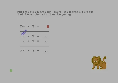 Rechenlowe, Der - Fit in Multiplikation und Division - 3.-4. Schuljahr screenshot