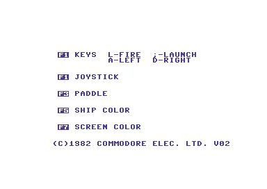 Omega Race (Japan) (v02) (MAX) title screen
