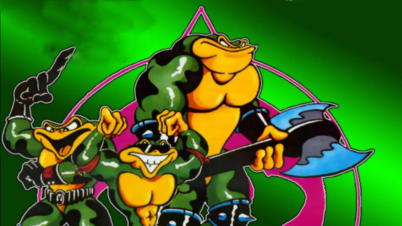 Backdrop artwork for Battletoads
