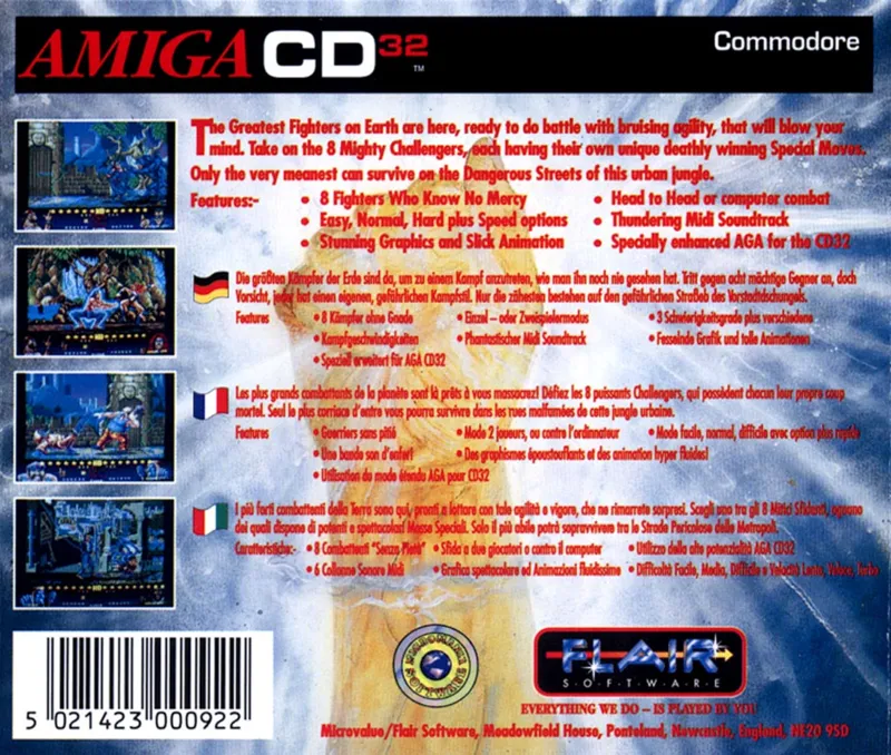 Dangerous Streets box back