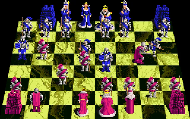 Backdrop artwork for Battle Chess