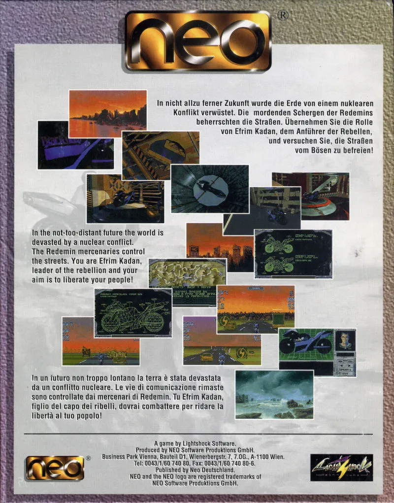 Black Viper box back