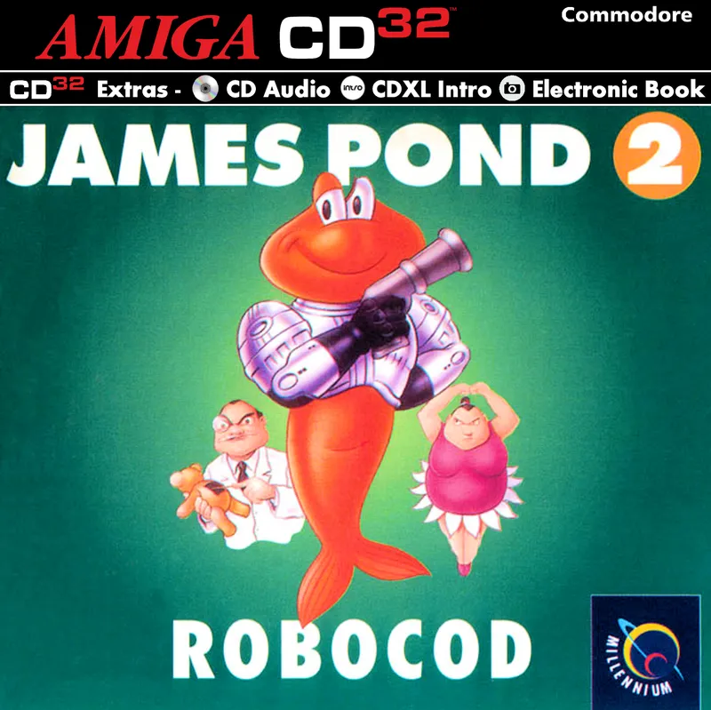 James Pond 2: Codename RoboCod box art