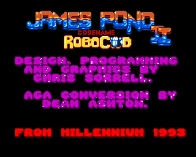 James Pond 2: Codename RoboCod screenshot