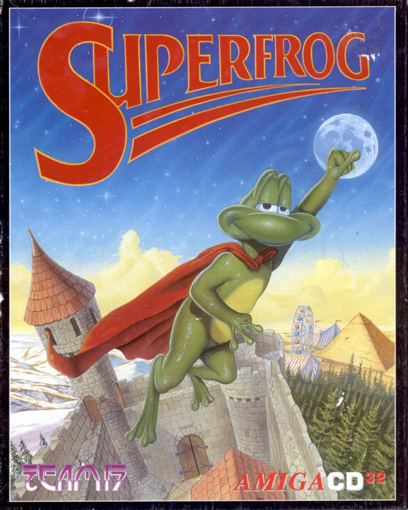 Superfrog box art