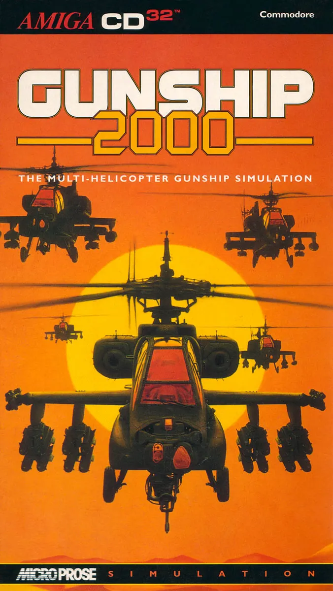 Gunship 2000 box art