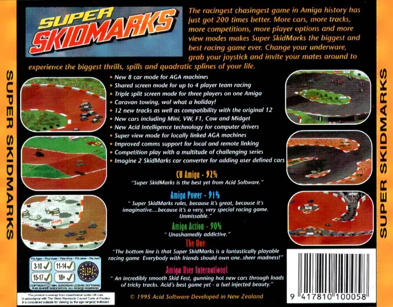 Super Skidmarks box back
