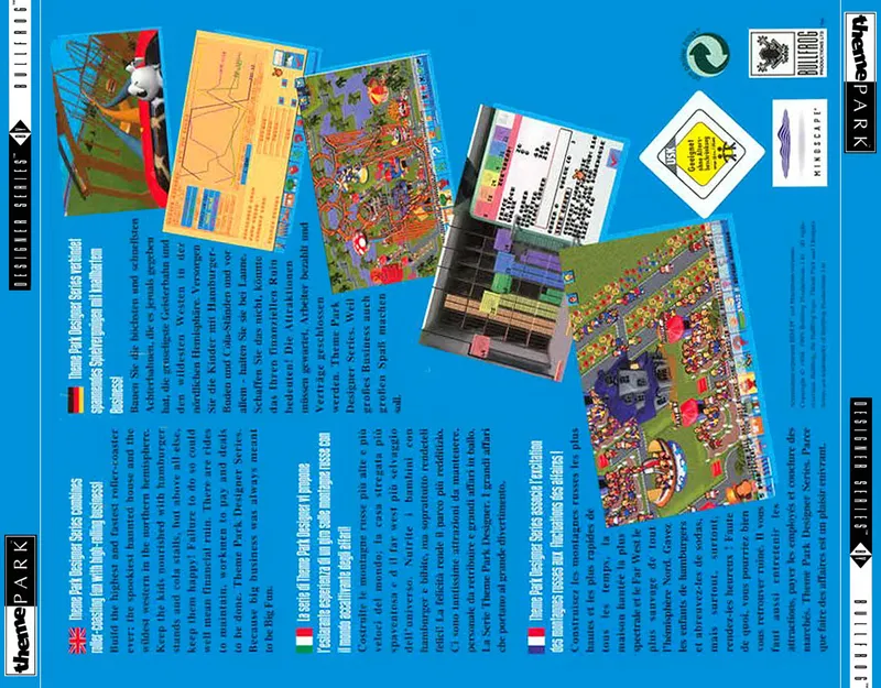 Theme Park box back