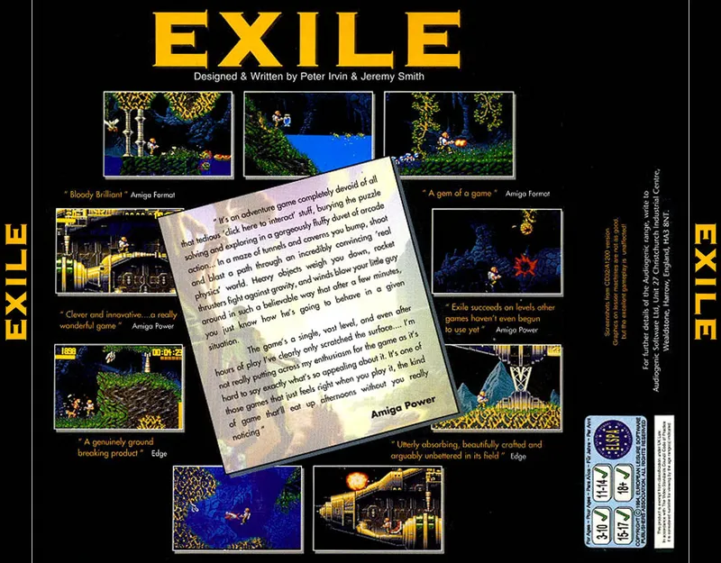 Exile box back