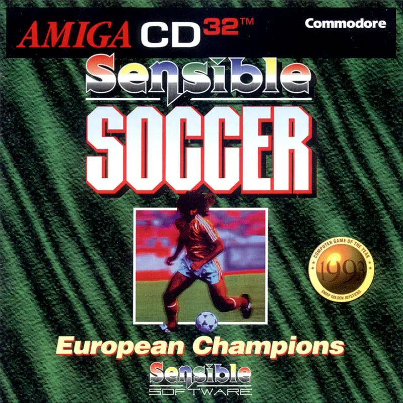 Sensible Soccer: European Champions box art