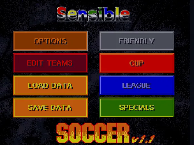 Sensible Soccer: European Champions screenshot