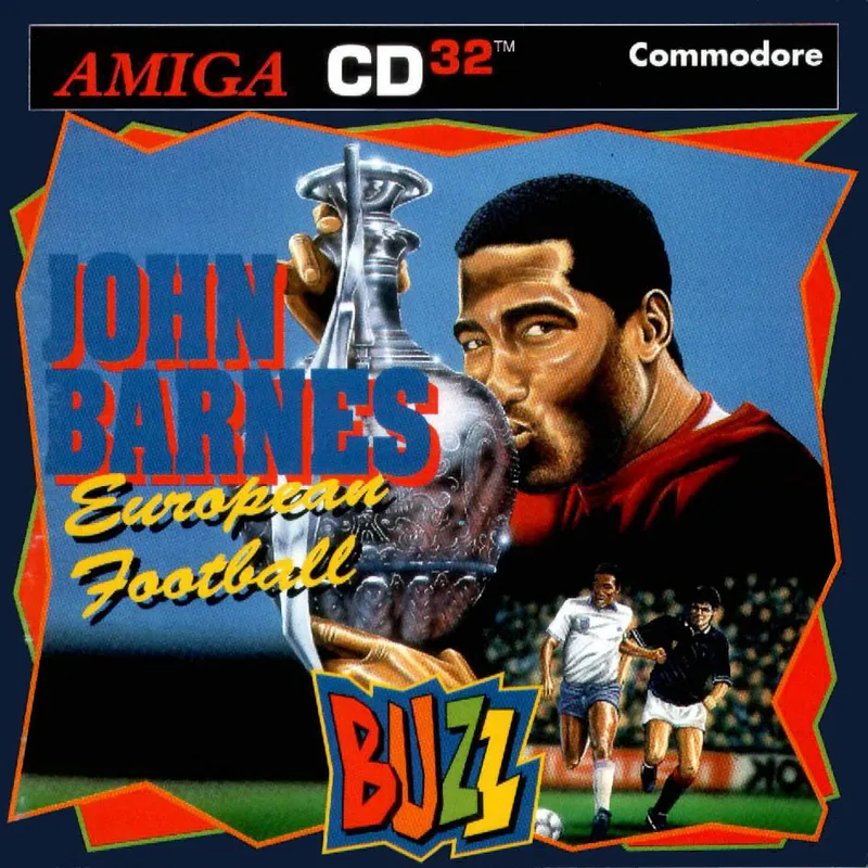 John Barnes European Football box art