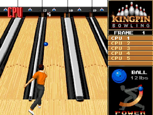 Backdrop artwork for Kingpin: Arcade Sports Bowling