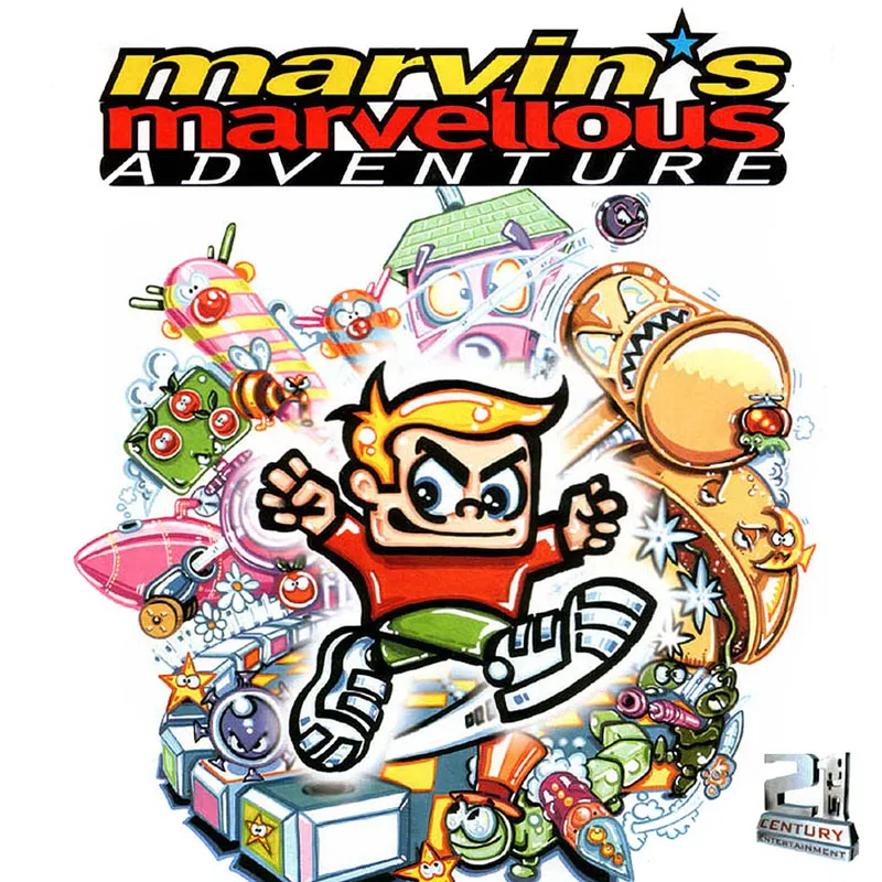 Marvin's Marvellous Adventure box art