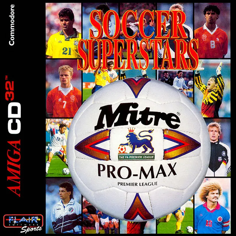 Mitre Soccer Superstars box art