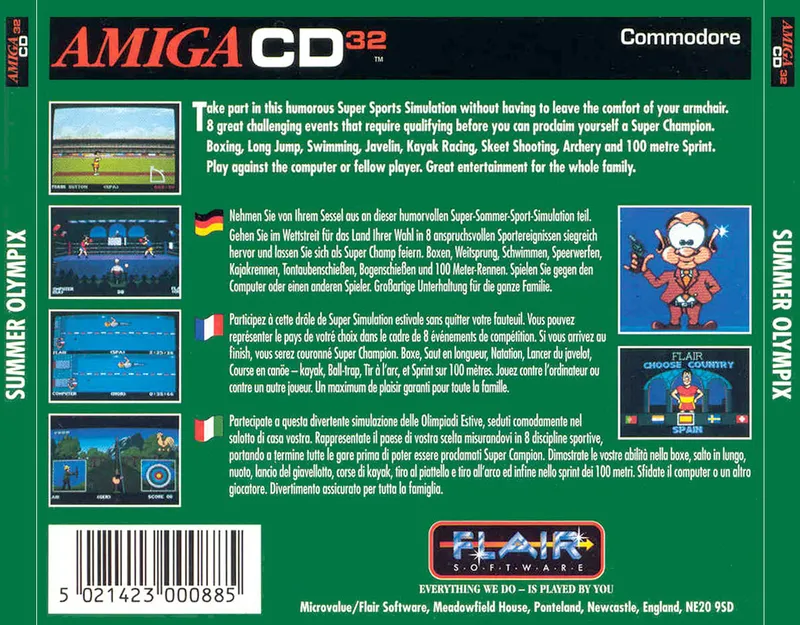 Summer Olympix box back