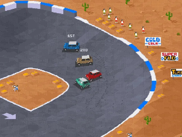 Backdrop artwork for Ultimate Super Skidmarks