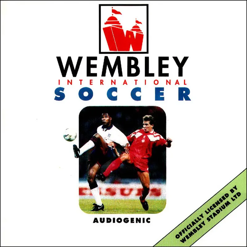 Wembley International Soccer box art