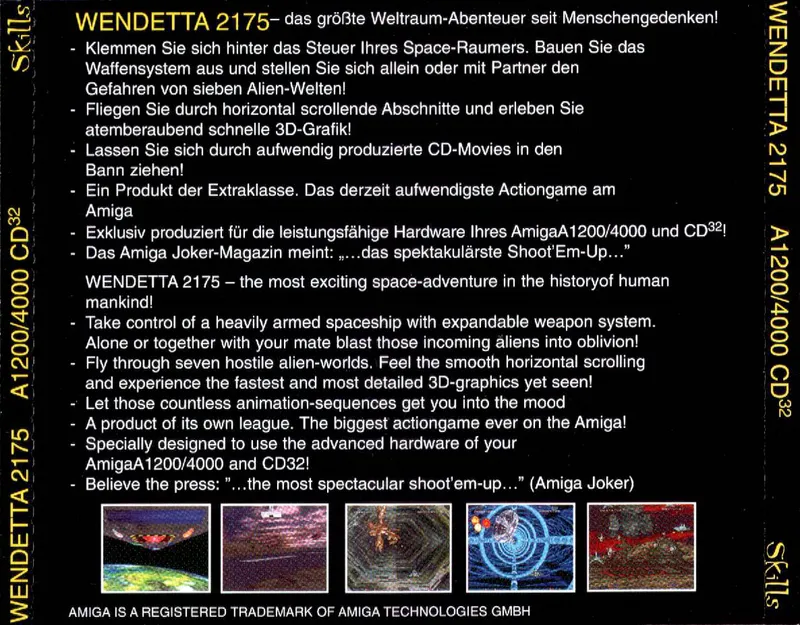 Wendetta 2175 box back