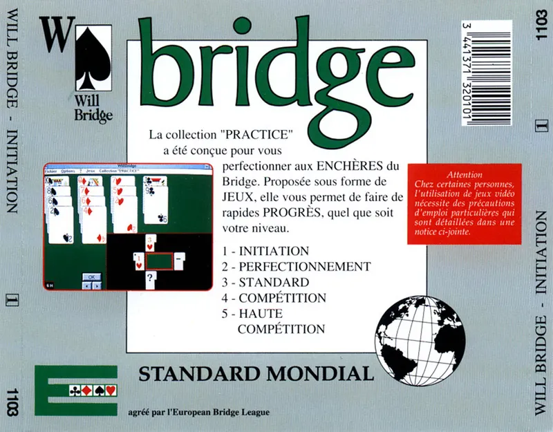 Will Bridge: Initiation Junior box back
