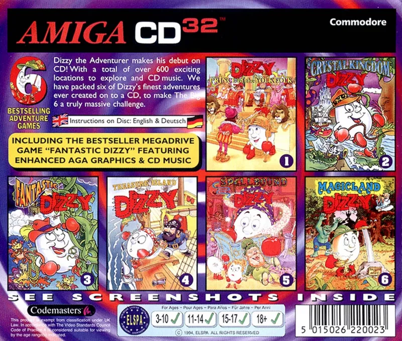 The Big 6 box back