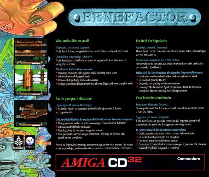 Benefactor box back