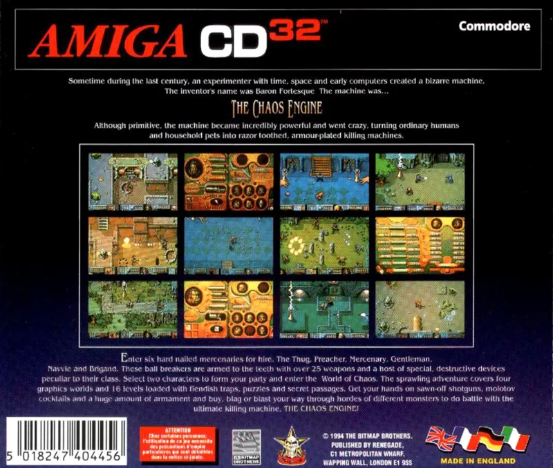 The Chaos Engine box back