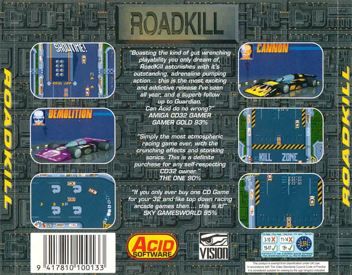 Roadkill box back